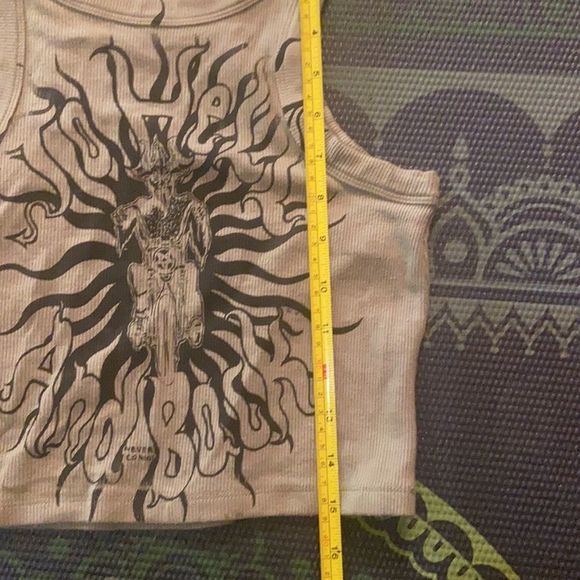 To hell and back ribbed crop top - Picture 7 of 8